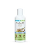 Mamaearth Rice Hair Oil With Rice Bran & Coconut Oil, 150ml For Damage Repair